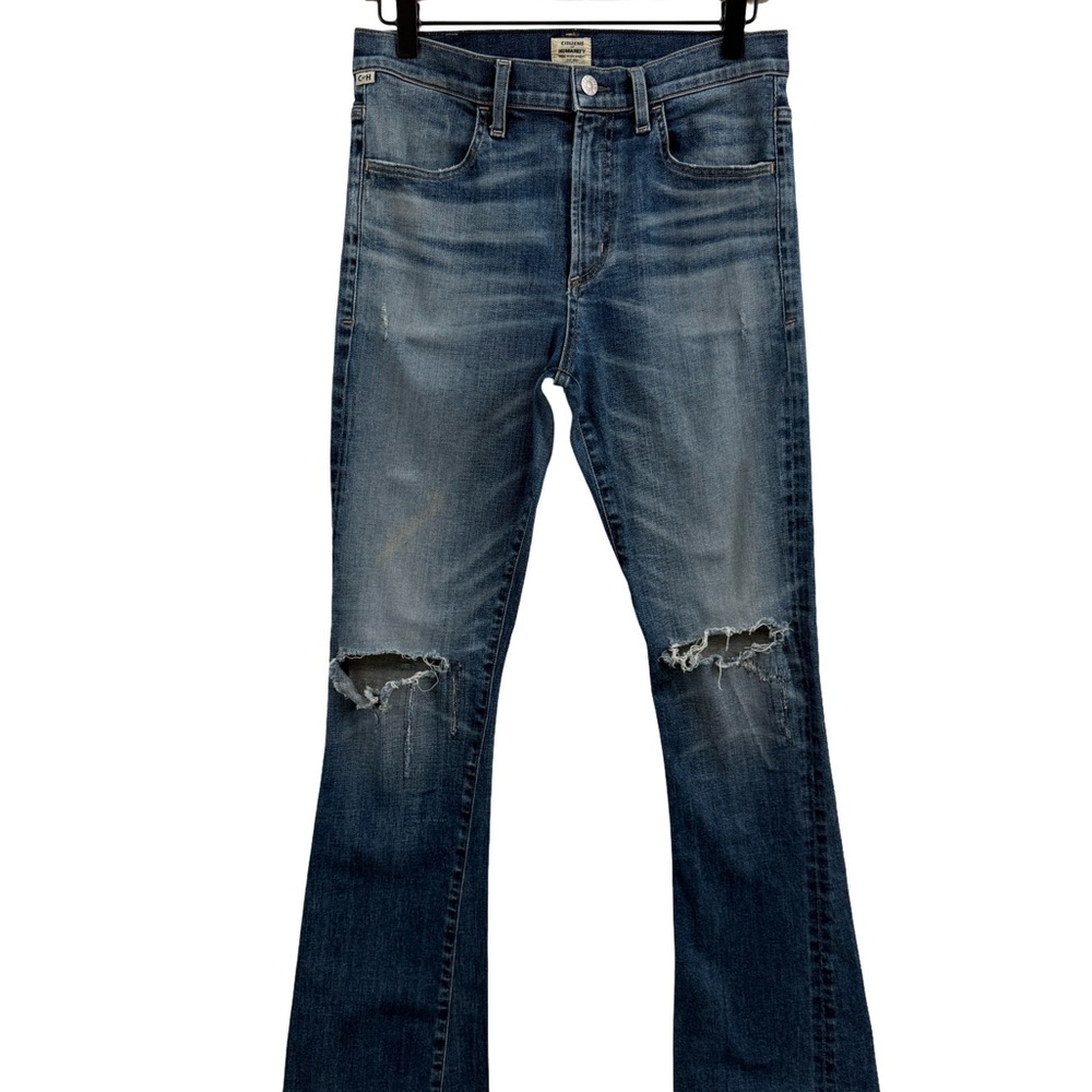 Citizens Of Humanity Vintage Distressed Flare Jeans